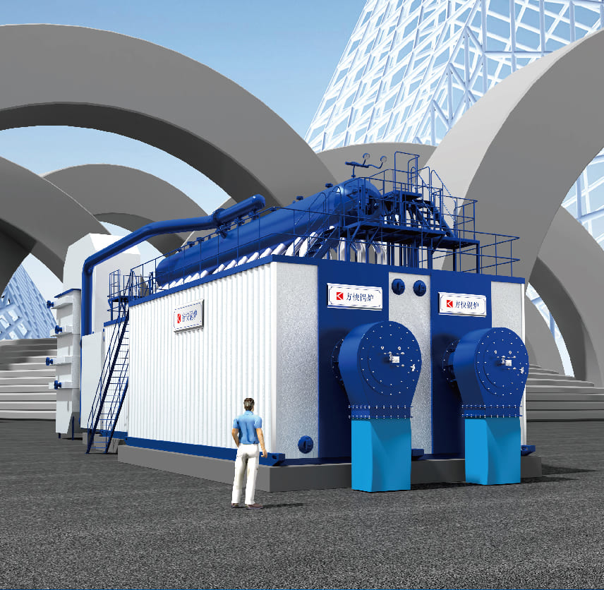 直通式蒸汽水管鍋爐